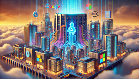 Macht_Title Die KI-Branche steht vor einer entscheidenden Entwicklung. Mit dem Stargate-Projekt entsteht in den USA eine riesige KI-Infrastruktur, finanziert von einigen der mächtigsten Tech-Unternehmen der Welt. 500 Milliarden Dollar fließen in Rechenzentren, die die Grundlage für die KI der Zukunft bilden sollen. Doch was bedeutet das für die Kontrolle über diese Technologie?
